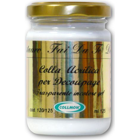 COLLA ACRILICA GEL PER DECOUPAGE ML 125