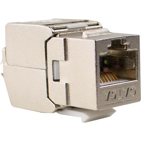 Hirschmann 695020400 Ks 6a Dati Keystone Cat6a - 10 pezzi (1/3)