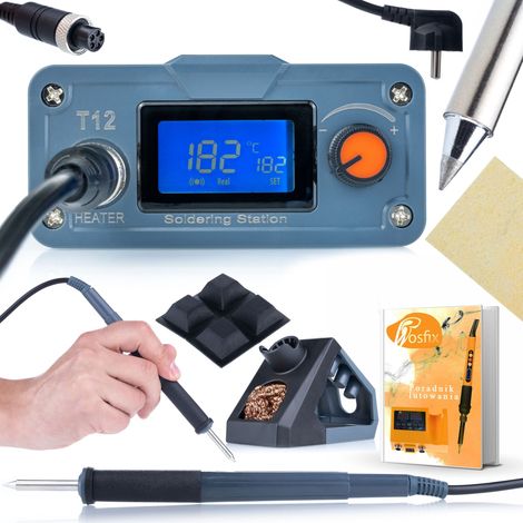 Estación de soldadura para puntas T12 Rosfix Orange Akbash OLED serie T12OAO Electric PRO
