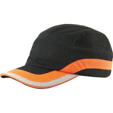 GORRA ANTIGOLPES CON BANDA REFLECTANTE