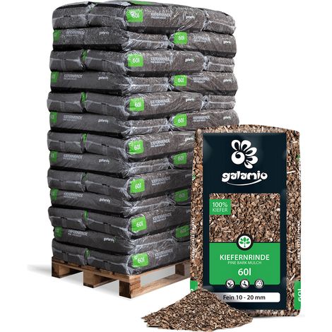 Galamio Rindenmulch Kiefer Fein 60l x 39 Sack 2340l