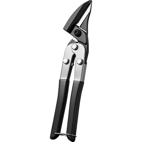 Cisailles à tôle en acier inoxydable, cisailles de 10 pouces, fabriquées en acier inoxydable au chrome-vanadium, pour une coupe nette et précise. (1/5)