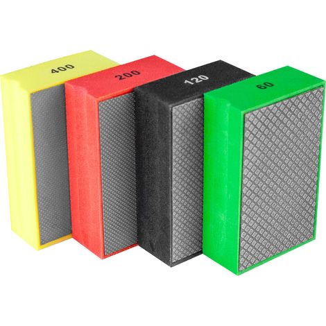 Bloc de polissage Vorstahl 90 mm x 55 mm GR. 200 (1/4)