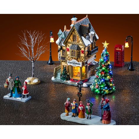 Tannenbaum Christmas Shoppe Set con fuente de alimentación 4.5V Cód. 56678 (1/2)