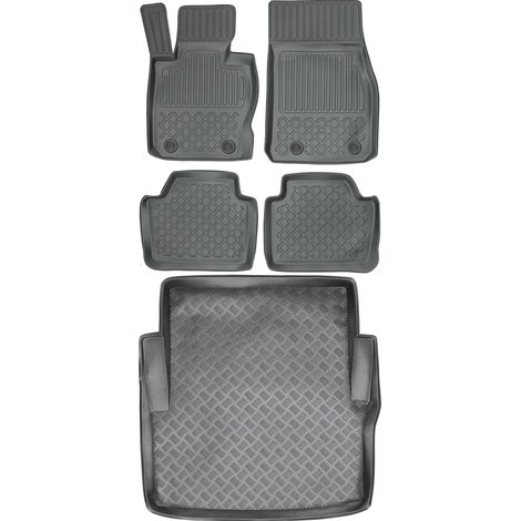 Juego de alfombrillas para coche y maletero para BMW Serie 3 F30 Sedán (2012-2018).