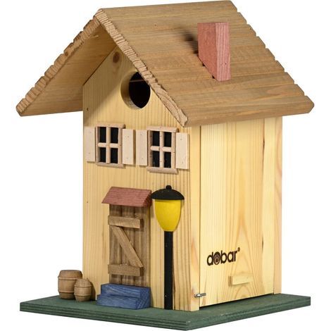 Dobar Nistkasten Onkel Bob natur 18,5 x 19 x 27,3 cm Nistkasten