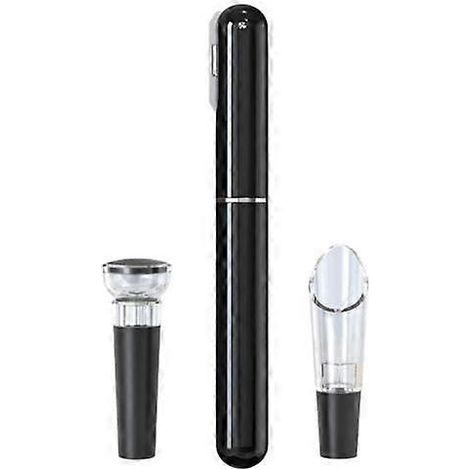 Air pressure bottle opener, portable bottle opener for travel, black - AquaForge (1/5)