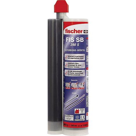 [NEUWERTIG] B-Ware Fischer Mörtel Fis Sb 390 S 518830 390 Ml –15°C Bis +150°C