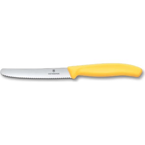Coltello tavola giallo Victorinox cm 11