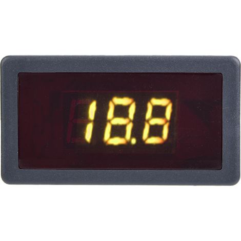 Stück digitales 0,56″ LED-Display-Voltmeter, Wechselspannungsmesser-Panel 70-380V (gelbe Ziffern) (1/5)