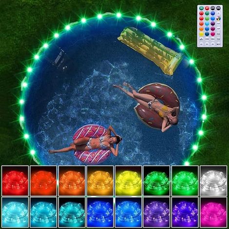 Guirlande lumineuse LED, 150 LED, 15 m, avec télécommande (1/5)