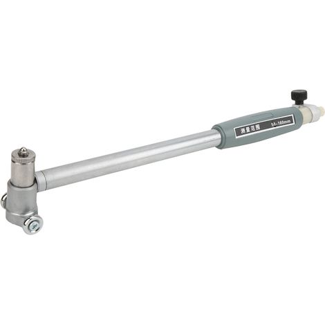1 Stück Messuhr für Bohrungen, hochpräzise, aus Aluminiumlegierung, mit 4 Seitenköpfen, 50–160 mm (1/5)