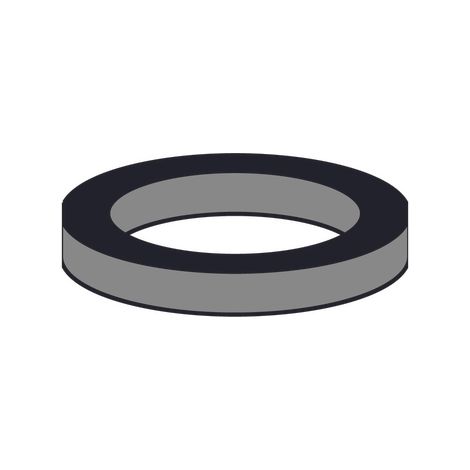 10 pz guarnizioni in gomma per cartuccia interna m24 - 15 x 21,3 x 2,8 mm