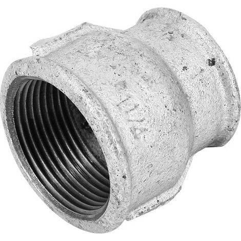 Raccord galvanisé - Manchon réduit femelle galva Ø 1''x1/2''
