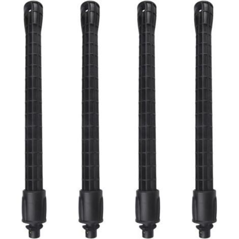 Aprilsunnyzone Lot de 4 rallonges de lance de pulvérisation pour Karcher pour PS20. K2. K3. K4. K5. accessoire de nettoyeur haute pression 4.3 x 44.5 cm (1/4)