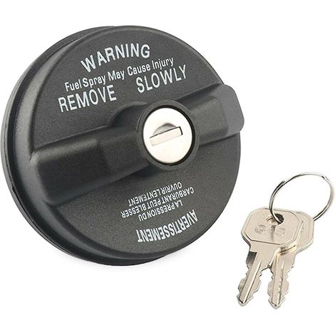 Bouchon de réservoir d'essence ordinaire verrouillable avec 2 clés pour Jeep 2001-2021 527865 (1/4)