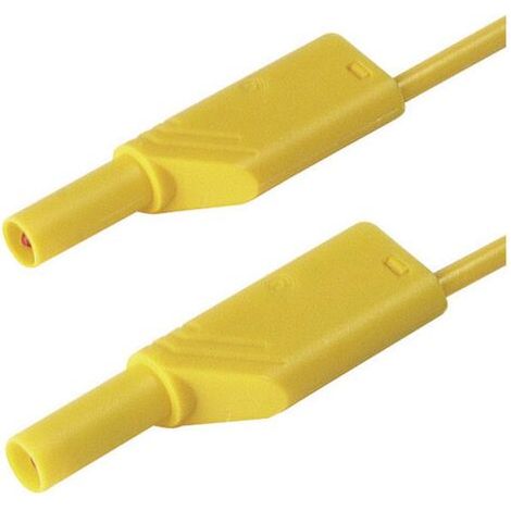 Hirschmann Test & Measurement MLS WS 100/2,5 ge Sicherheits-Messleitung Lamellenstecker 4 mm Lamelle (1/3)