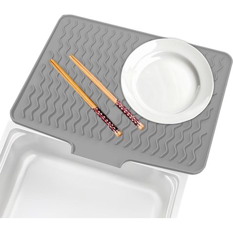 Tapis De Séchage En Silicone,Tapis de Vaisselle (1/5)