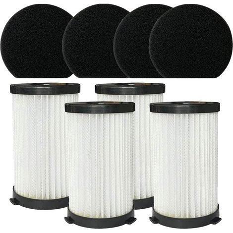 CYRILL – 8pcs Replacement Filter Compatible with MOOSOO D600 D601 Corded Vacuum Cleaner Includes 4pcs Filter +4pcs Foam Filter (1/5)