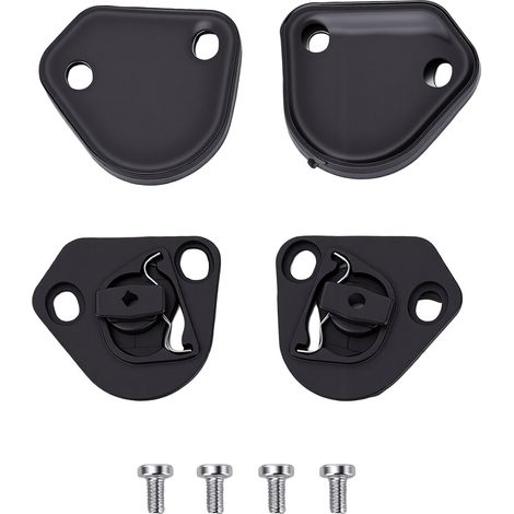 Plaque base visière casque moto, remplacement pour AGV Pista GP R RR Corsa, équipement pivotant avec vis (1/5)