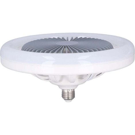 Plafonnier ventilateur LED silencieux 30 W E27 – idéal pour chambre d’enfant et chambre à coucher, réglable, 85–265 V (1/4)