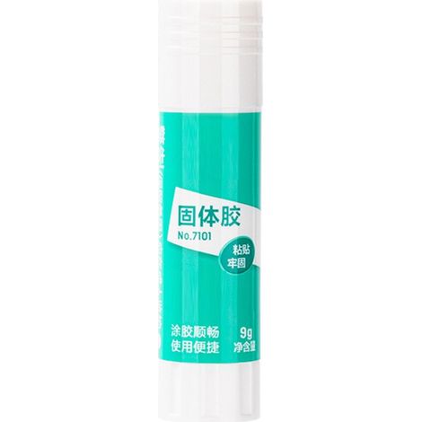 Irovami Bâton de colle solide 9 g, adhésif puissant, colle PVA multi-usages, uniforme et longue durée, blanc, pour la maison, le bureau et l'école (1/5)