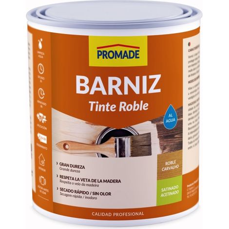 Barniz tinte int satina agua 750 ml roble abat204 promade