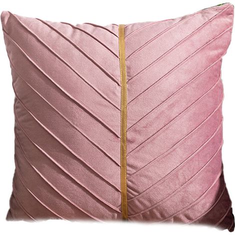 Velours hollandais velours salon canapé coussin bureau taille repose-tête taie d'oreiller (1/5)