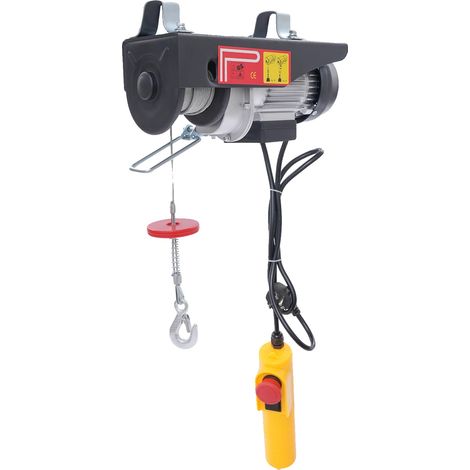 Cabrestante eléctrico, elevación de doble modo, alta capacidad de carga, estándar UE. (1/2)