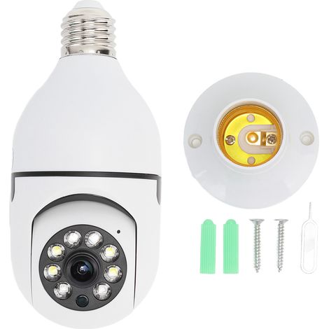 Caméra de surveillance 3MP 2304x1296 WiFi sans fil rotation 360° entrée 110-240V pour domicile (1/5)