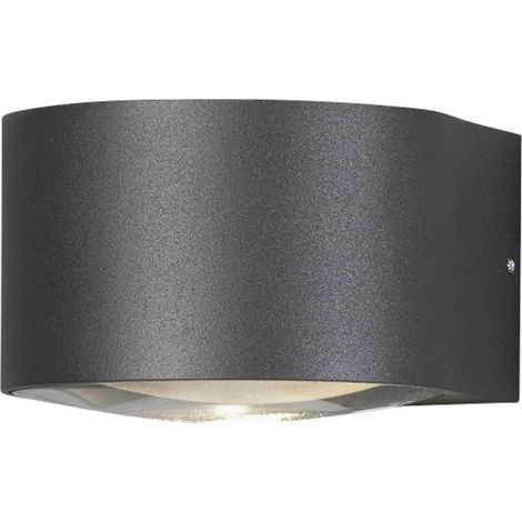 [NEUWERTIG] B-Ware Konstsmide Wandleuchte Gela Wandleuchte Lampe Leuchte 1 Flammig Schwarz Klarglas