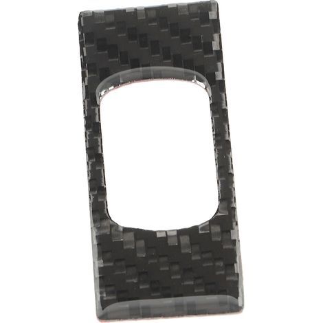 Carbon Fiber Emergency Light Switch Button Cover Trim Interior Car Accessories Replacement for Corvette C6 2005-2013 (1/4)