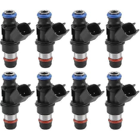 8 injecteurs de carburant 12580681 compatibles avec Chevrolet Suburban, Tahoe, Express 2500/3500, Cadillac Escalade, Hummer H2 et H3 (1/4)