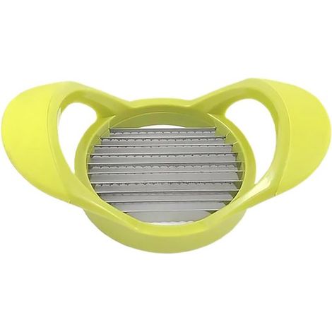 Affettatrice manuale per verdure, affettatrice da cucina, fette uniformi, acciaio inox, 17,8 x 10,2 x 5,1 cm, vari colori (1/5)