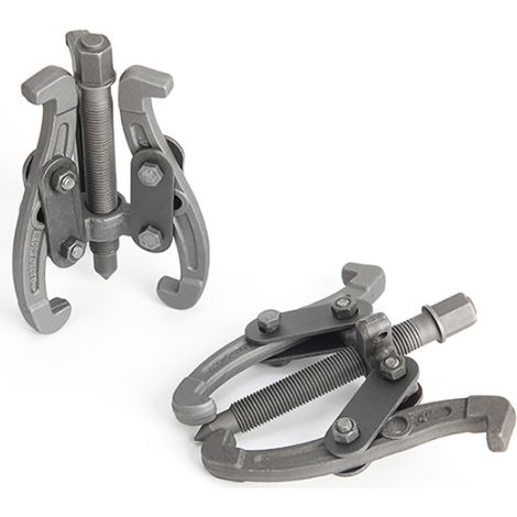 4-Zoll-Abzieher mit 3 Backen, aus hochkohlenstoffhaltigem Stahl, mit zweifacher Lochverstellung, multifunktionales Werkzeug zum Ausbau von Lagern (1/4)