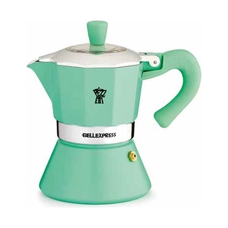Pezzetti Bellexpress Kaffeemaschine in elegantem Mintgrün