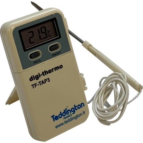 Thermomètre électronique à piquer avec sonde de 1 mètre - Teddington