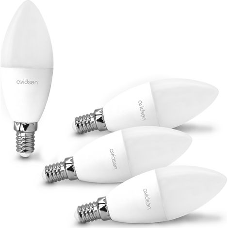 Pack 4 Glühbirnen verbunden Avidsen Home Sockel E14 - Avidsen - 127013