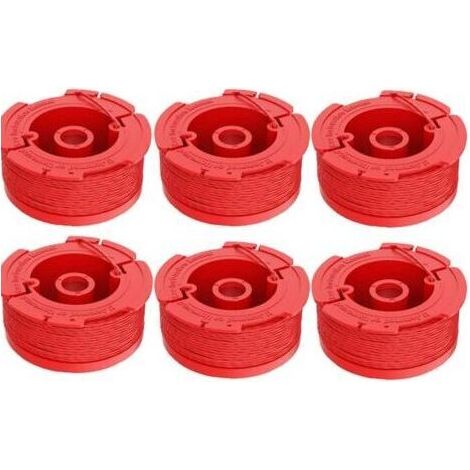 Ersatzspule CMZST080/CMZST120SC, Nylon-Schneidkopf, Schneidfaden, 2,0 mm Durchmesser, Trimmerfaden-Spule, Spulenanzahl: 6,1 m (20 Fuß), 6 Stück (1/5)