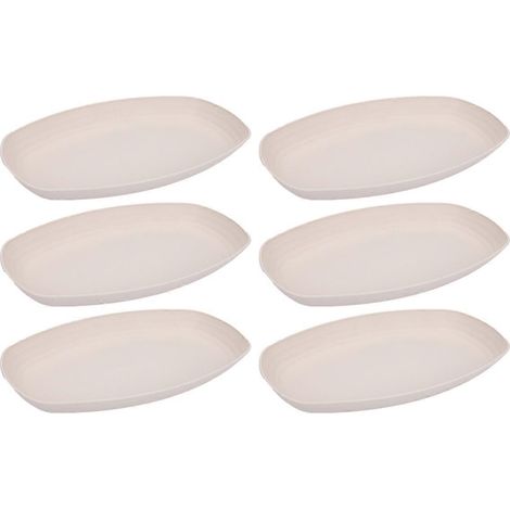 Assiettes à goûter, en plastique, incassables et compatibles lave-vaisselle (1/5)