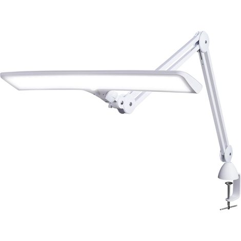 Lampe de travail Lumi – 4000 lux, IRC 95+, 15W, variateur tactile 2 niveaux, lumière ultra-lumineuse idéale pour dessin, artisanat, bureau – métal, Multicolore (1/5)
