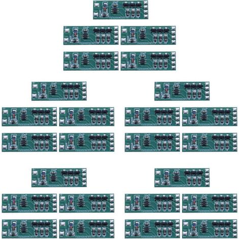 25Pcs module LED clignotant 3-12V rouge/bleu, adapté aux voitures, vélos et véhicules électriques (1/5)