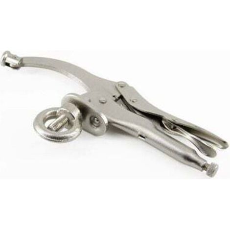 22.9 cm locking clamp for press drill, drill vise, heavy-duty locking clamp for press drill (1/4)
