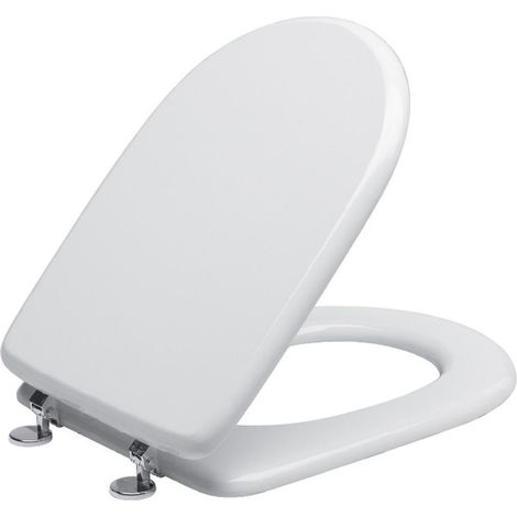 Trade Shop - Cubierta Universal De Baño De Madera Mdf Cubierta Blanca Wc Handario En Forma De U - -3,5- (1/4)