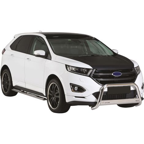 Pare-buffle Avant pour Ford Edge 2014-2018 63 mm en Acier Gris (1/5)