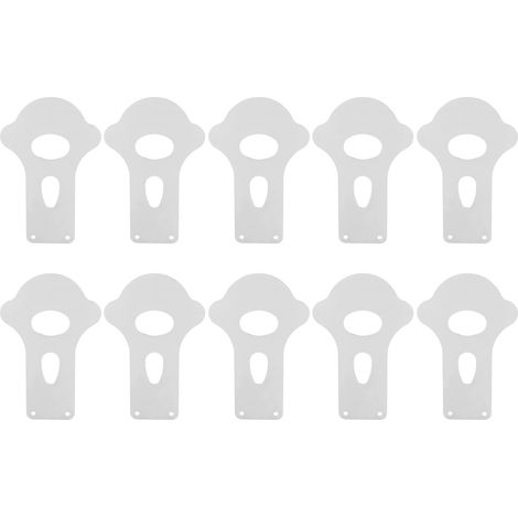 10 Pièces Plaque de Soufflage Clapet Admission Compresseur Air Pompe à Langue Réparation Accessoire Cylindre 95 (1/5)