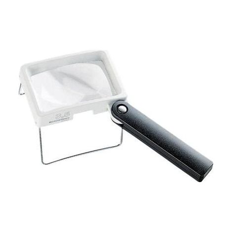 Eschenbach 2034 Lupa de mano blanca y negra 3.5x