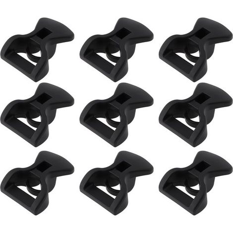 Tensores para tiendas de campaña - 30 unidades - Aptos para cuerda de 2,5 mm (1/5)