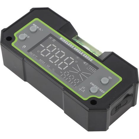 Inclinomètre numérique avec Bluetooth, inclinomètre à deux axes, écran LCD à adsorption magnétique, détecteur d'angle électronique (1/4)