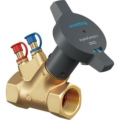 OVENTROP Válvula de equilibrado hidráulico HydroControl V PN 25, DN 40, rosca hembra, Kvs: 28.7, 1062412